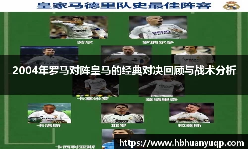 2004年罗马对阵皇马的经典对决回顾与战术分析